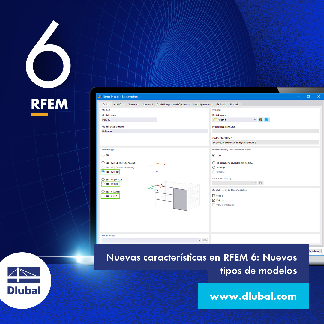 Nueva característica en RFEM 6