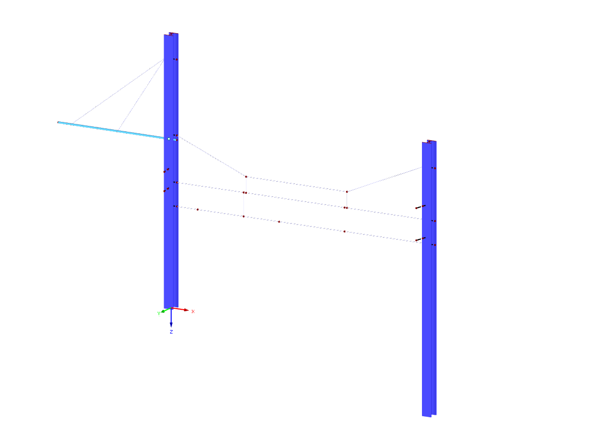 Modelo de catenaria para tranvía (© SDEA Engineering Solutions - Spain)