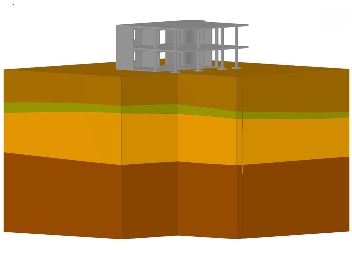 Edificio con suelo