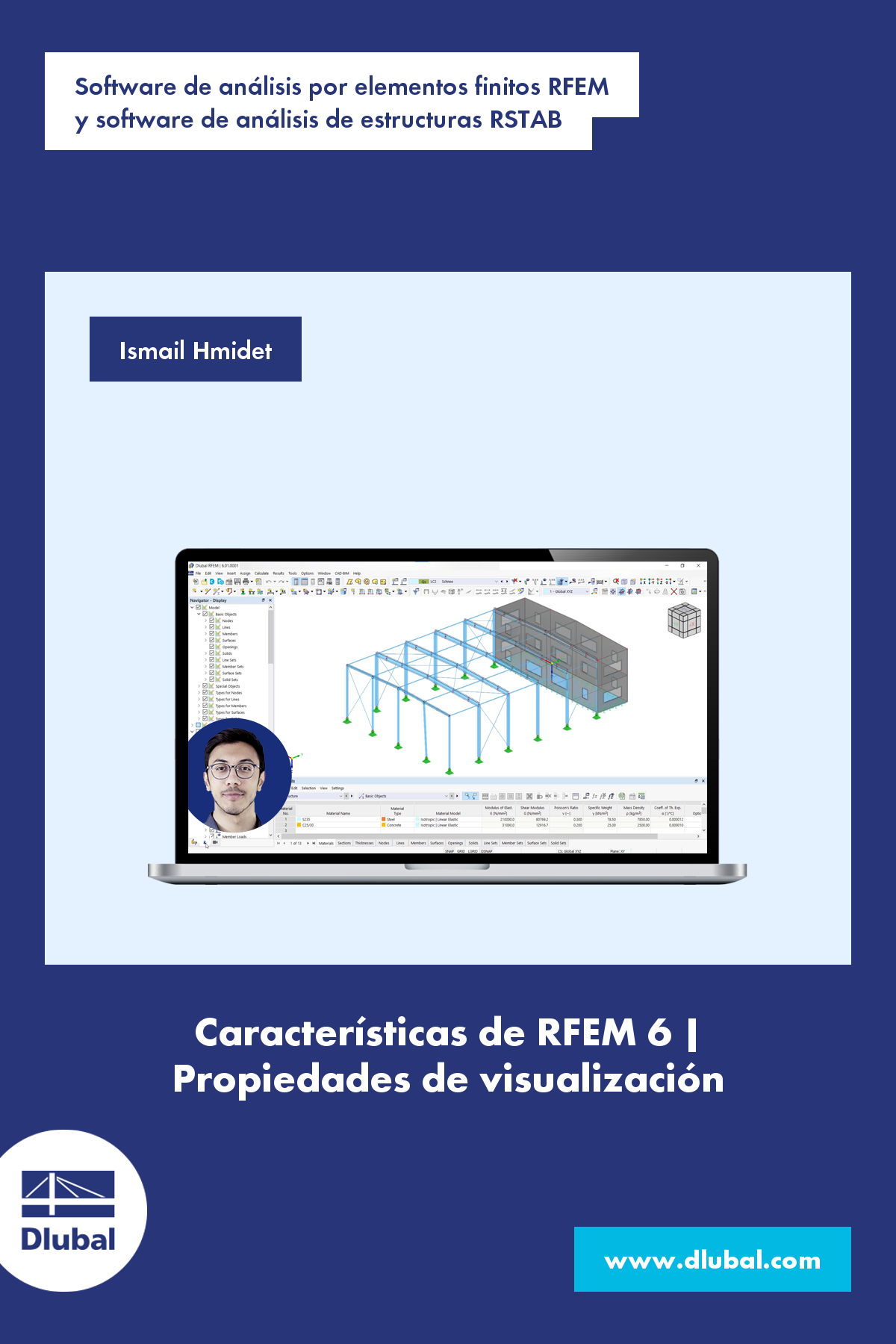 Software de análisis por elementos finitos RFEM \n y software de análisis de estructuras RSTAB