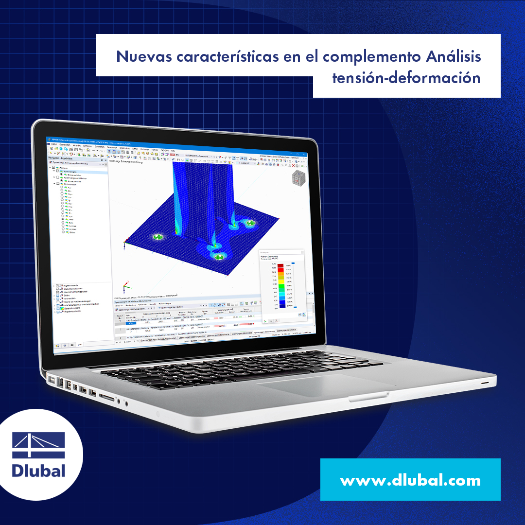 Nuevas características en el complemento Análisis tensión-deformación