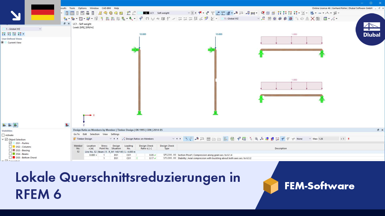 Vídeo: Reducciones de sección local en RFEM 6