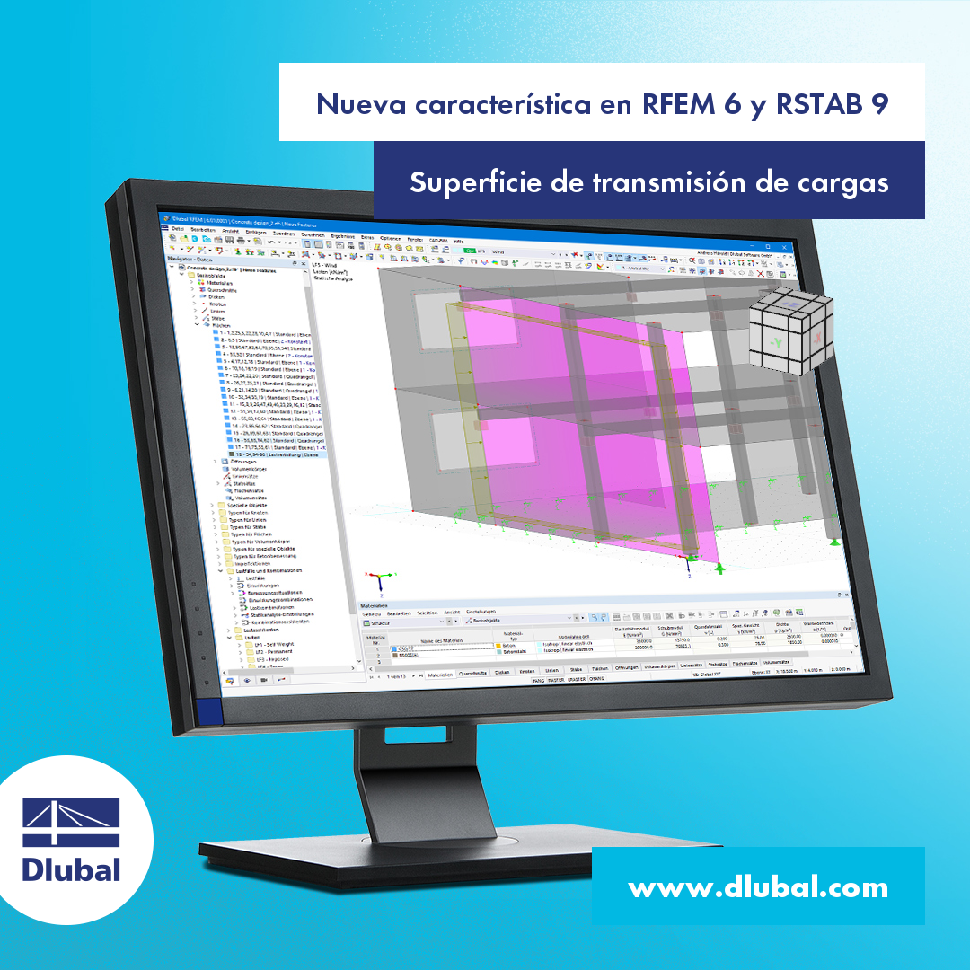 Nueva característica en RFEM 6 y RSTAB 9