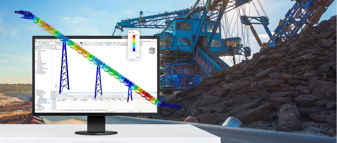 Software de análisis y dimensionamiento para estructuras de transportadoras