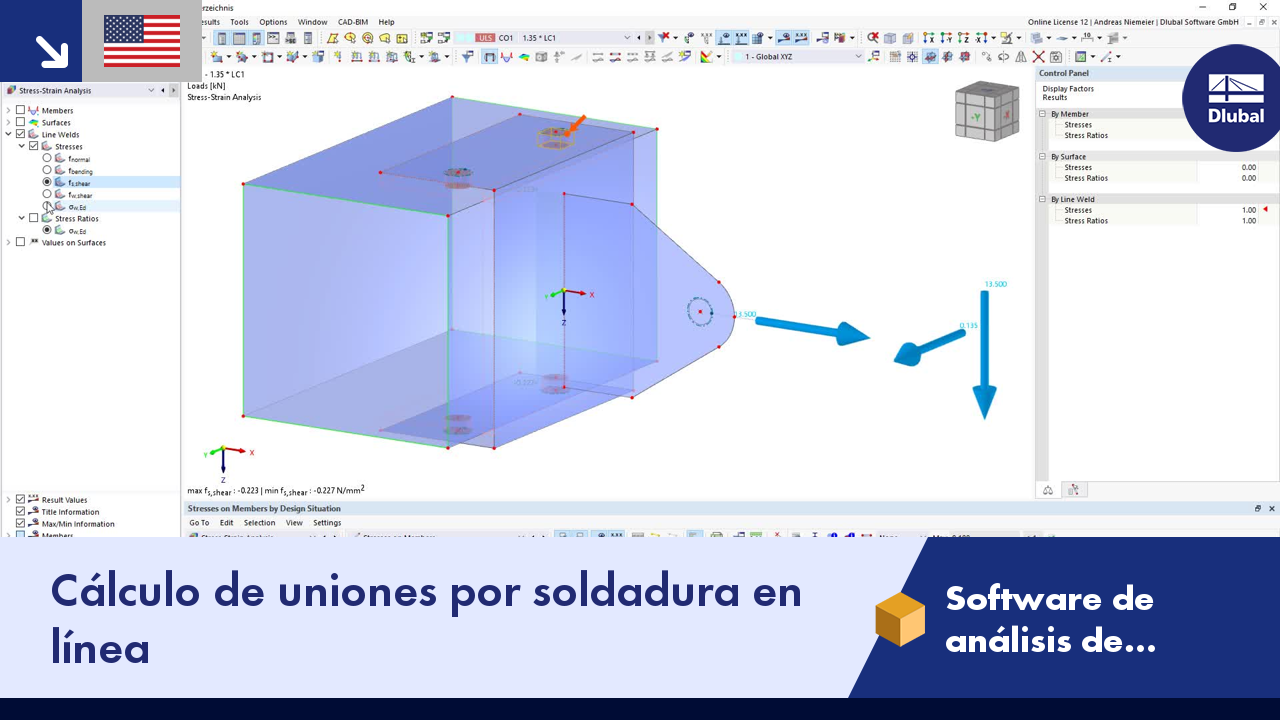 Vídeo: Cálculo de uniones soldadas en línea