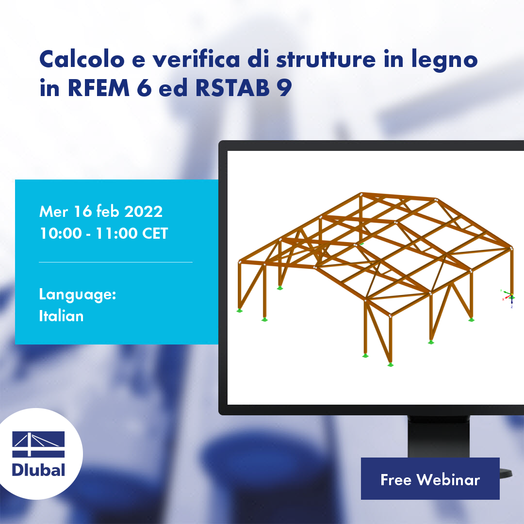 Cálculo y verificación de estructuras de madera en RFEM 6 y RSTAB 9