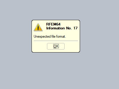 FAQ 005216 | ¿Será posible abrir un proyecto de RFEM 6 en RFEM 5?