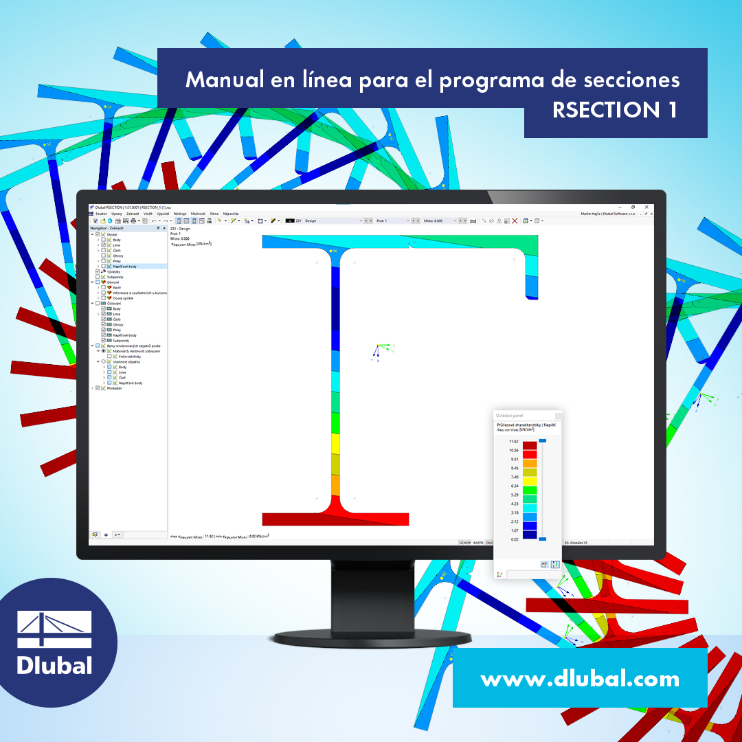 Manual en línea para el programa de secciones\n RSECTION 1