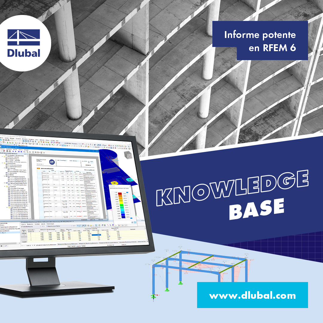 Potente informe\n en RFEM 6