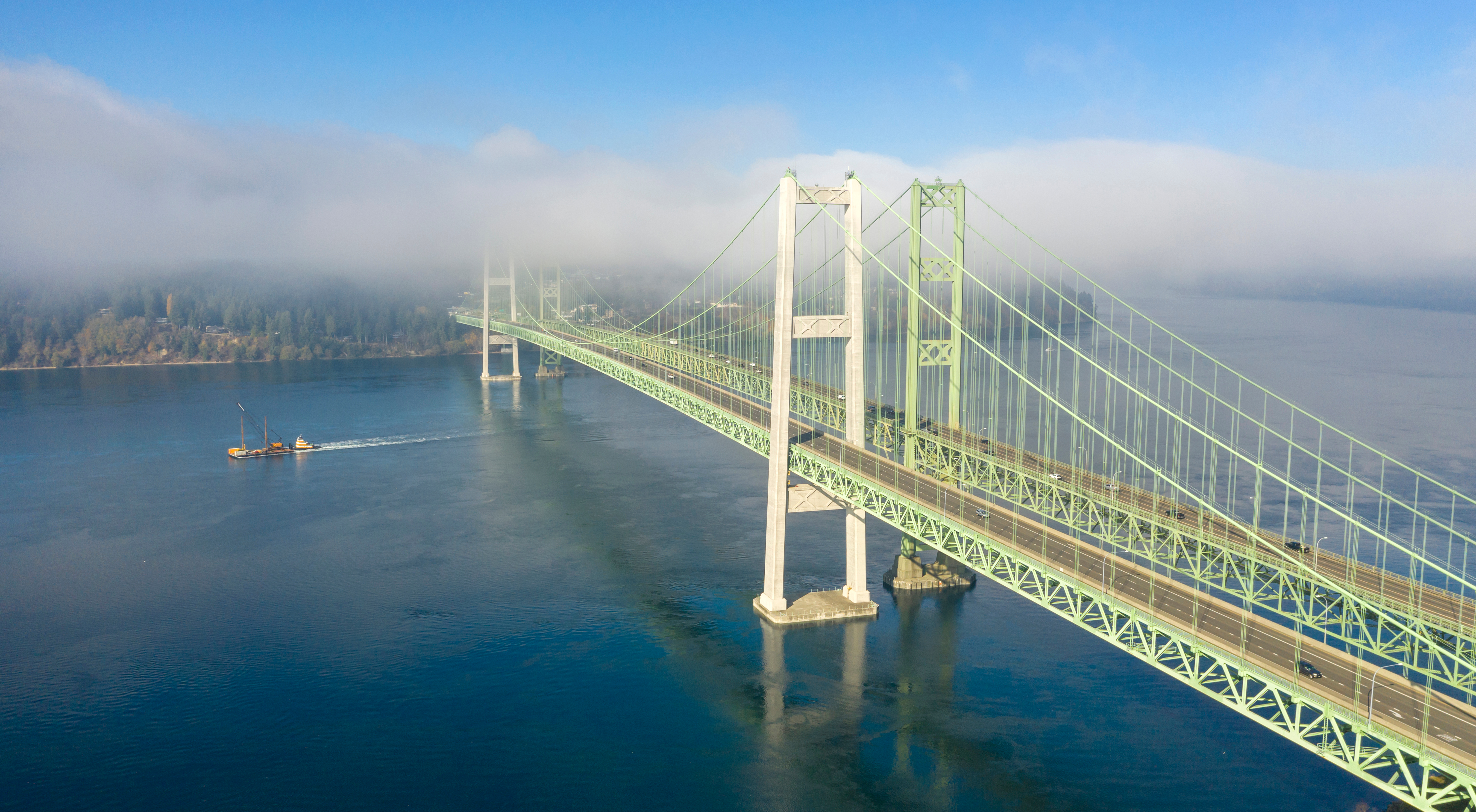 El puente de Tacoma Narrows