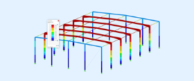 Software de análisis estructural de estructuras RFEM y software de análisis de estructuras RSTAB