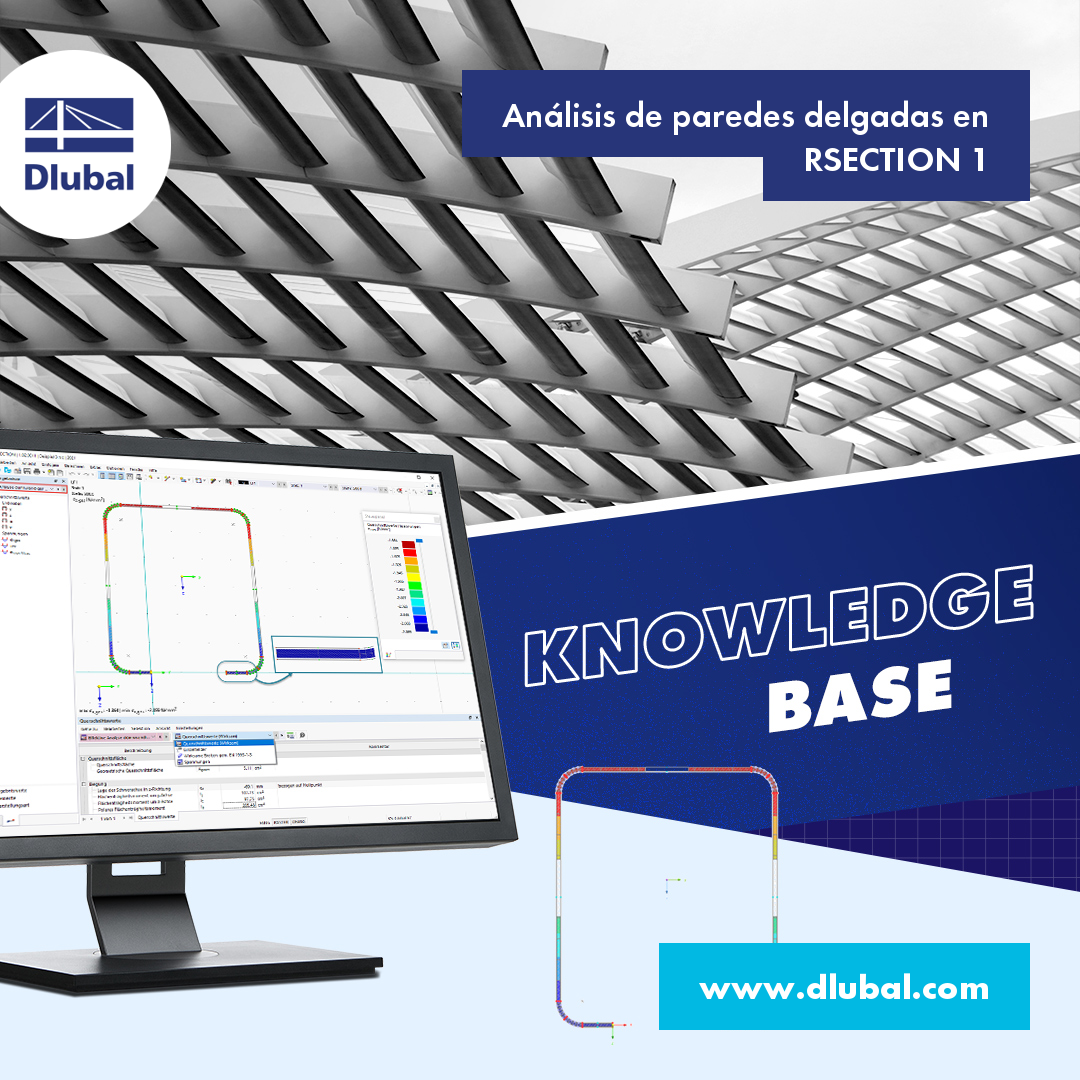 Análisis de paredes delgadas en RSECTION 1