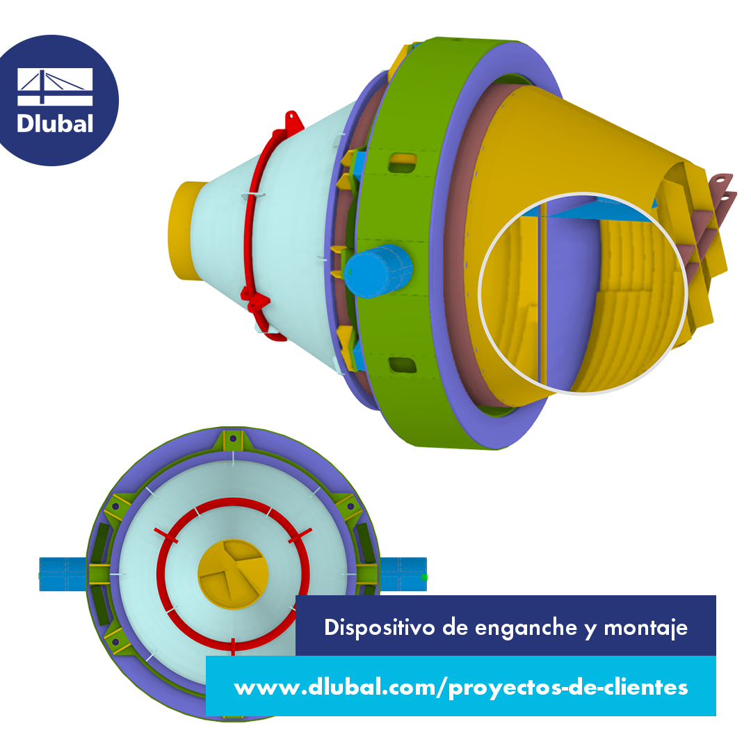 Dispositivo de enganche y montaje