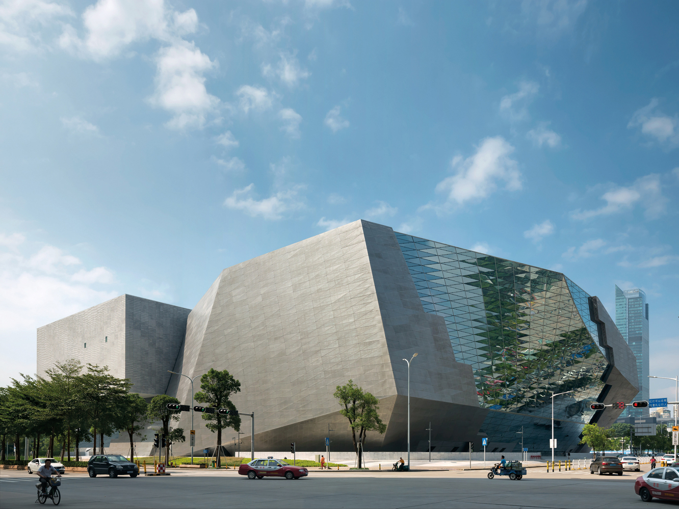 Museo Shenzhen de Exposición de Arte Contemporáneo y Urbanismo (© Duccio Malagamba)