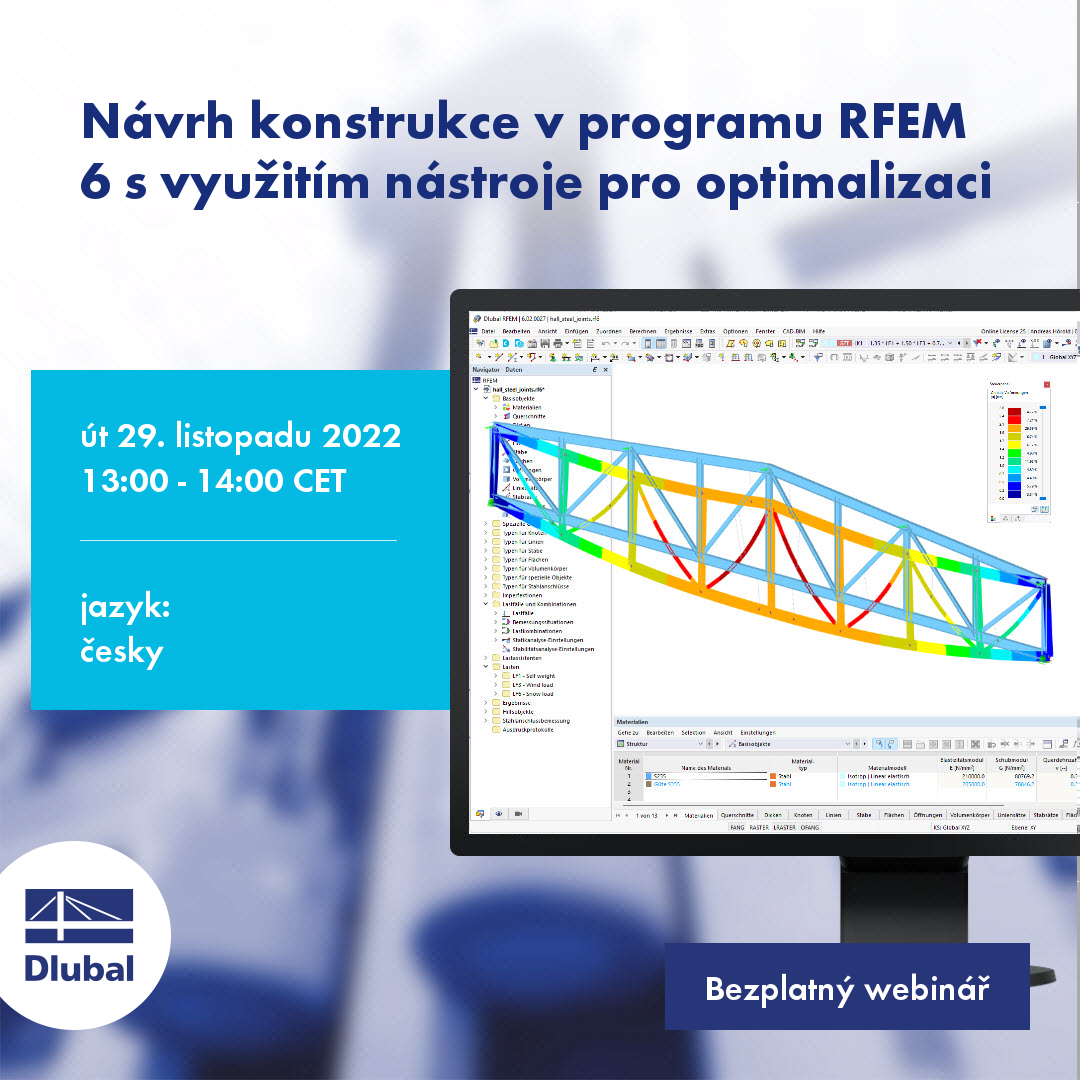 Optimización del diseño estructural basado en herramientas en RFEM 6