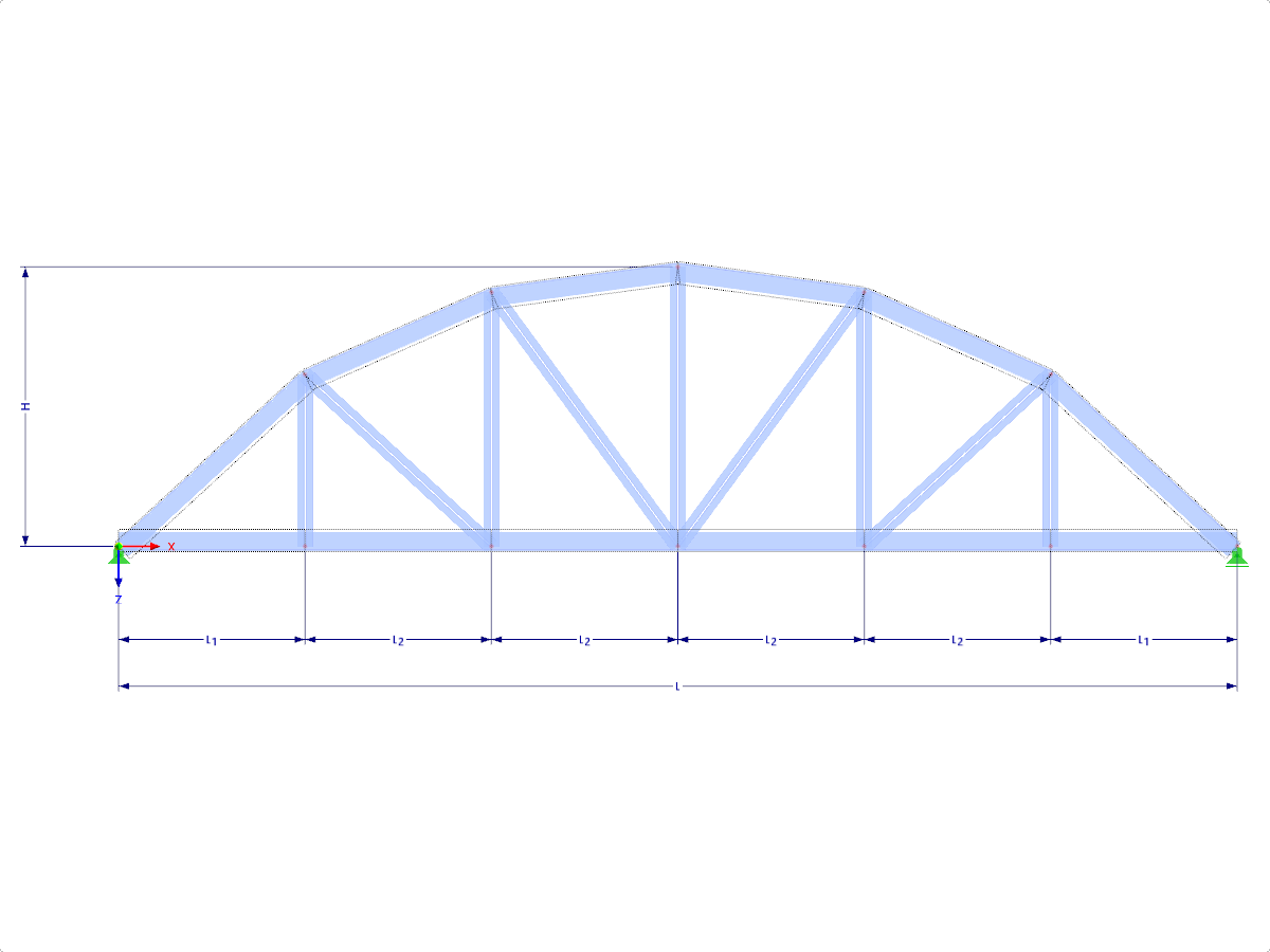 Modelo 001627 | FT706c-plg-a | Armadura de arco con parámetros