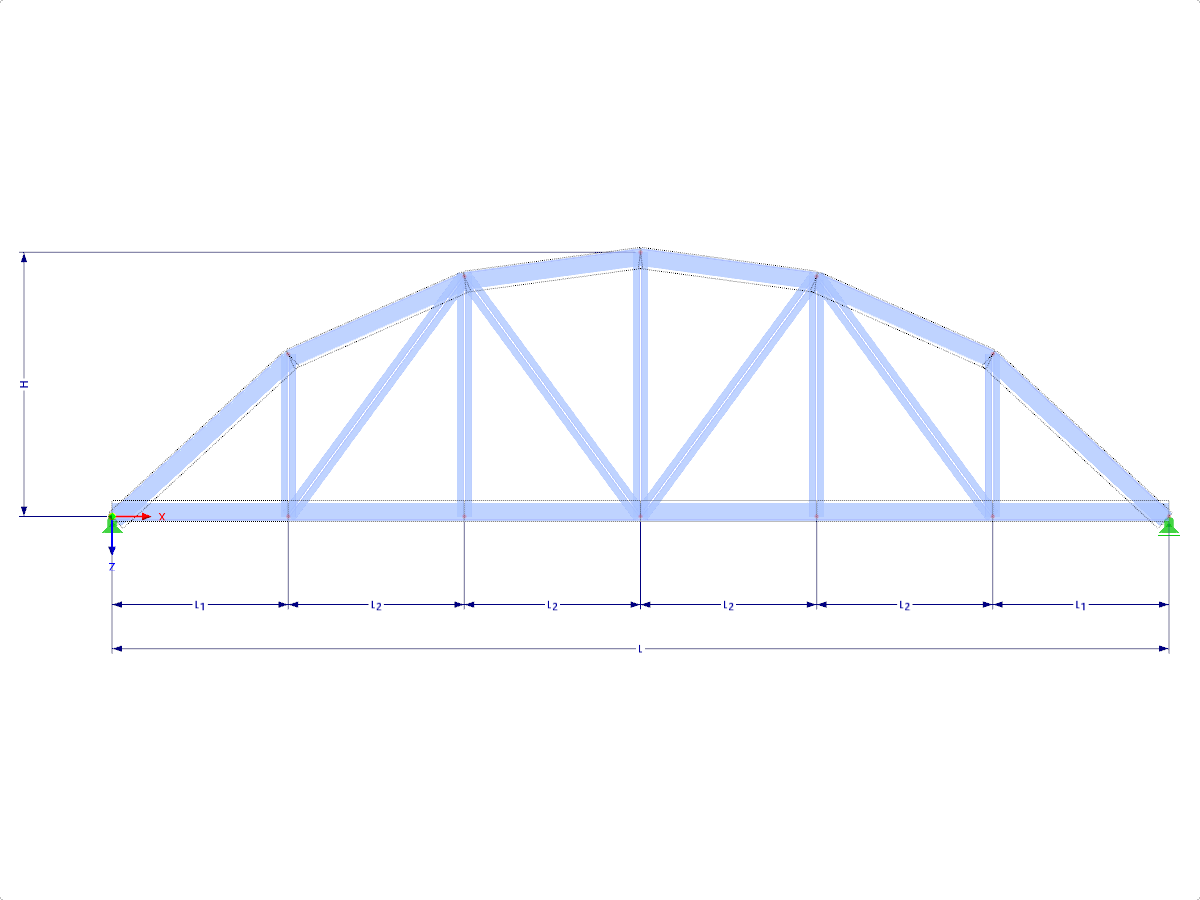 Modelo 001635 | FT701c-plg-a | Armadura de arco con parámetros