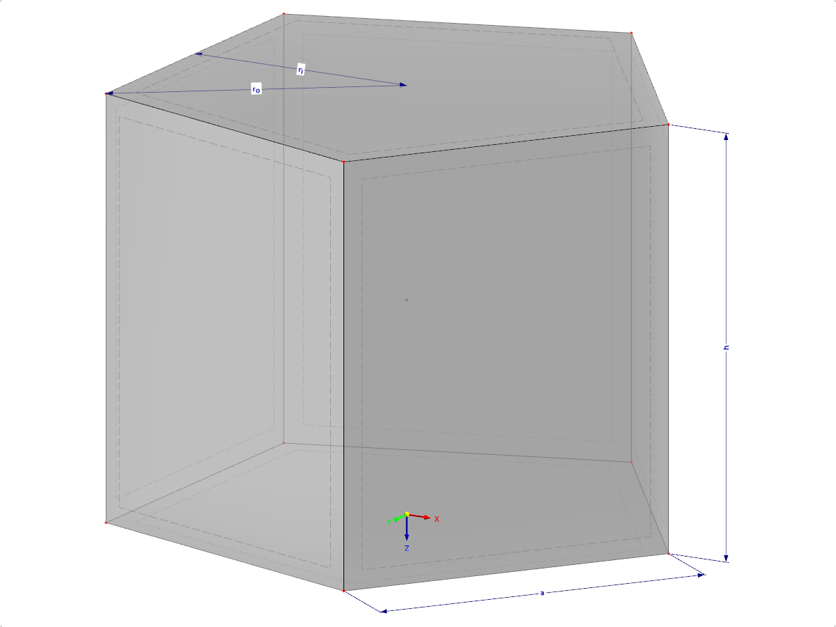 Modelo 002180 | SLD020 | Input via Length of Edge, Circumscribed Circle Radius, or Inscribed Circle Radius, with Parameters