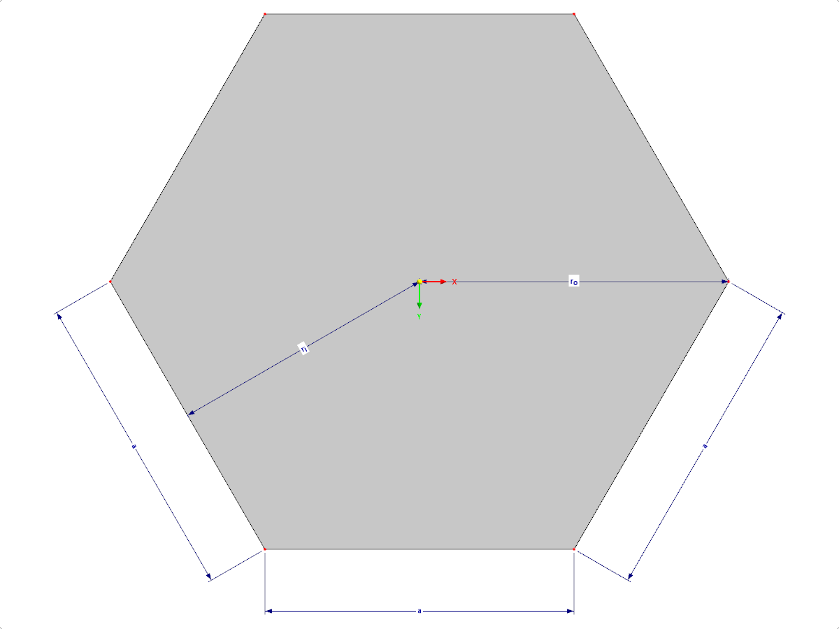 Modelo 002279 | SS010 | Input via Number of Edges (5 or More), Length of Edge, Circumscribed Circle Radius, or Inscribed Circle Radius, with Parameters