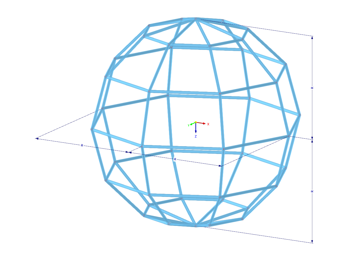 Modelo 002864 | SPH001 | Esfera con parámetros