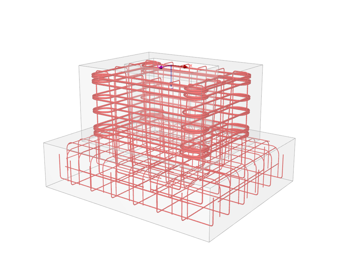 Módulo adicional RF-FOUNDATION Pro para RFEM/RSTAB | Cálculo de cimentaciones simples, en cáliz y en bloque.