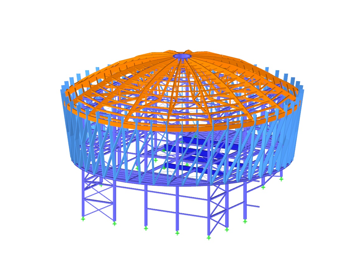 (Estructuras de madera) plantas industriales