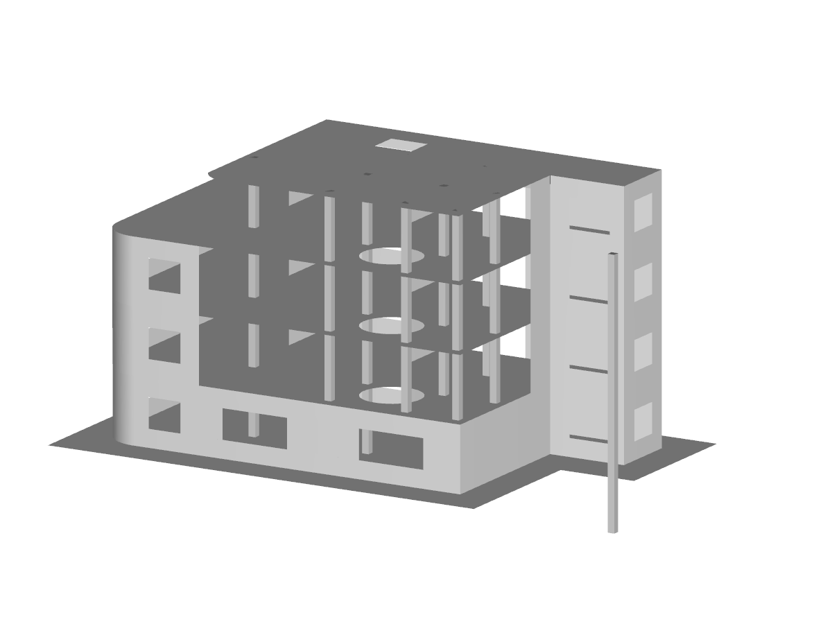 Edificio - Estructura de hormigón