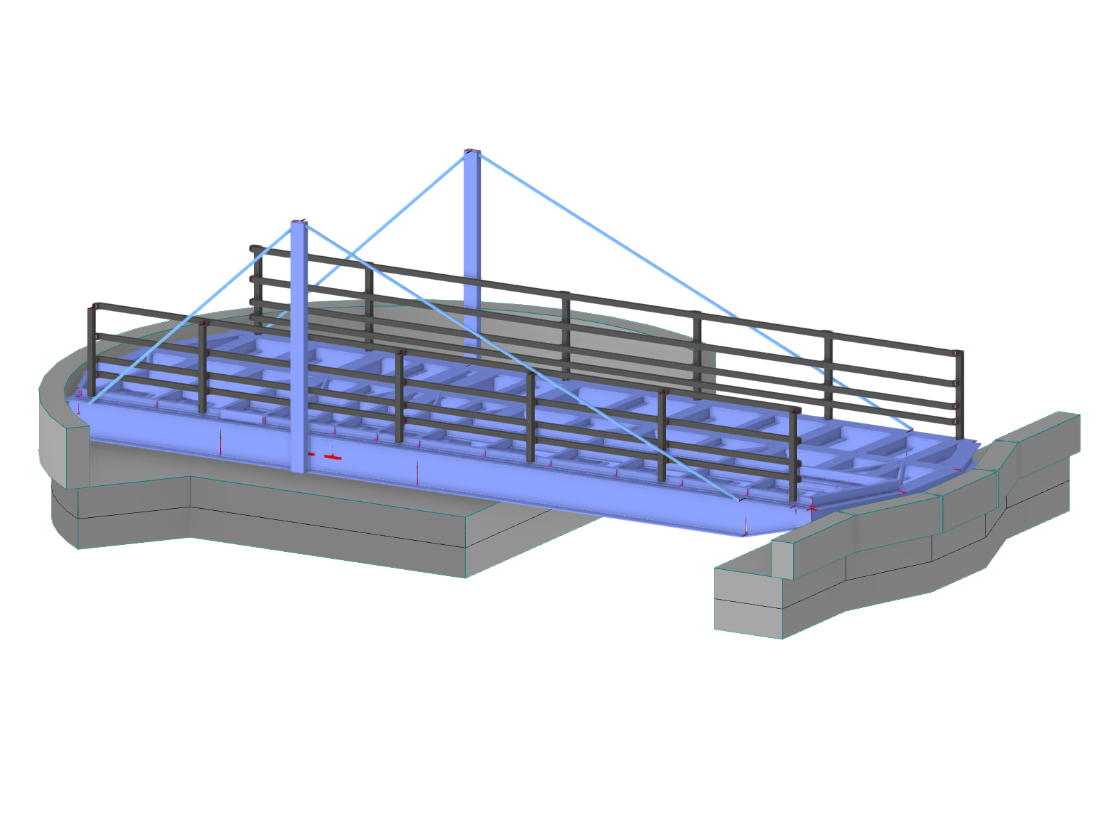 Modelo 004282 | Puente giratorio Airedale en Rodley, Reino Unido