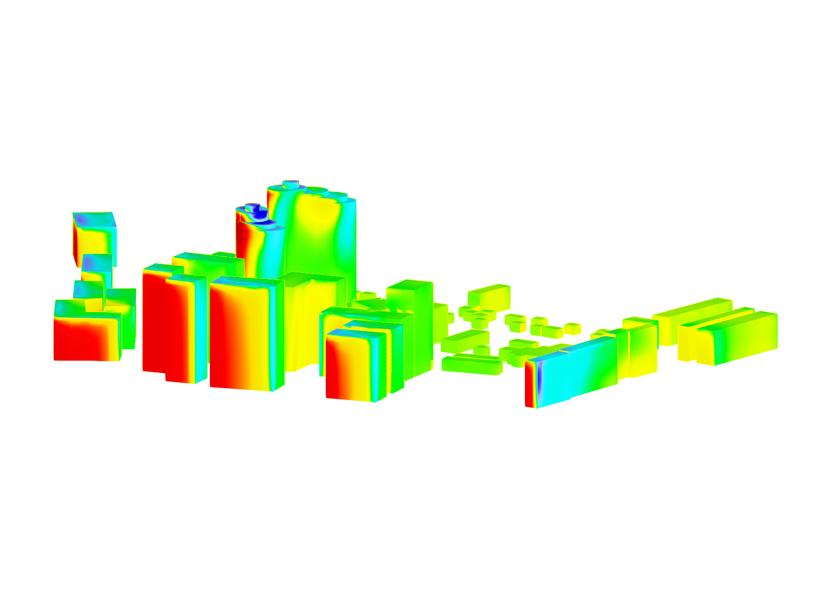 Modelo 004311 | Centro de la ciudad de Pristina, República de Kosovo