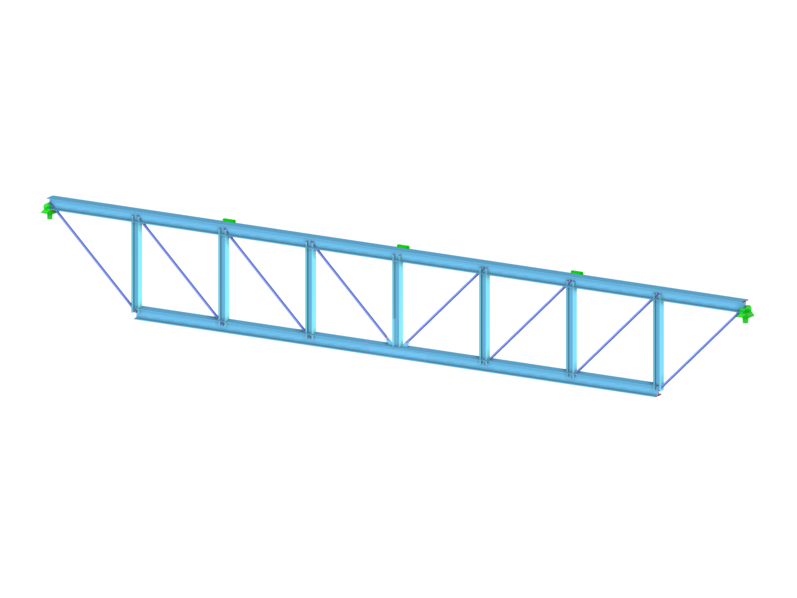 Modelo 004320 | Truss 2D con detalle FEM