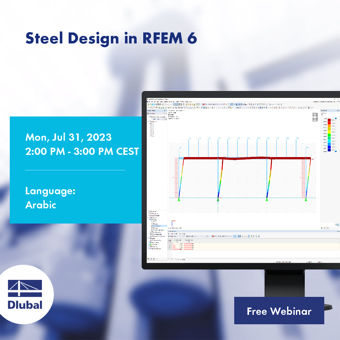 Cálculo de acero en RFEM 6