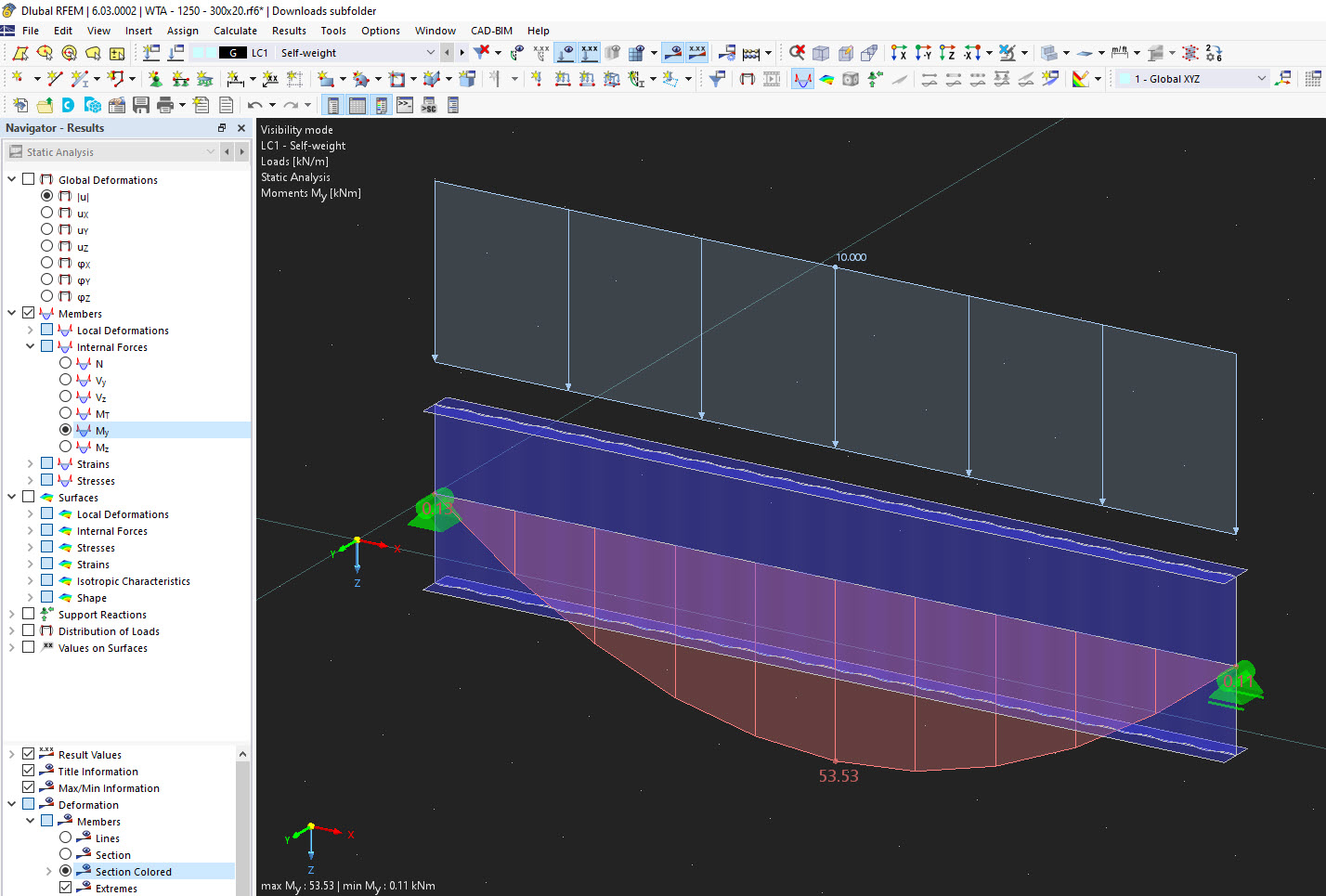 Pregunta frecuente 005417 | ¿Cómo puedo modelar una viga de alma ondulada en RFEM 6?