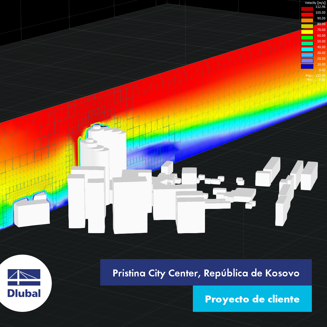 Centro de la ciudad de Pristina, República de Kosovo