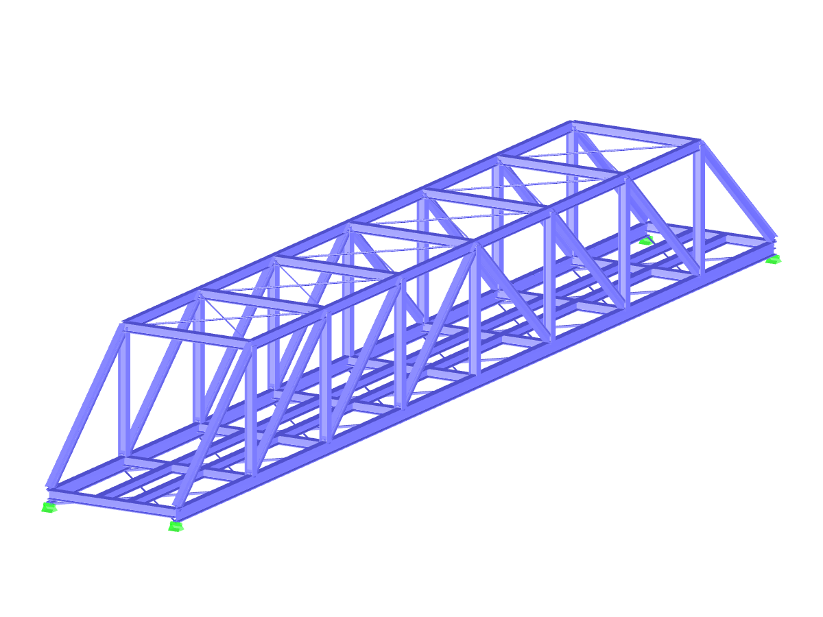 Modelo 004252 | Puente metálico