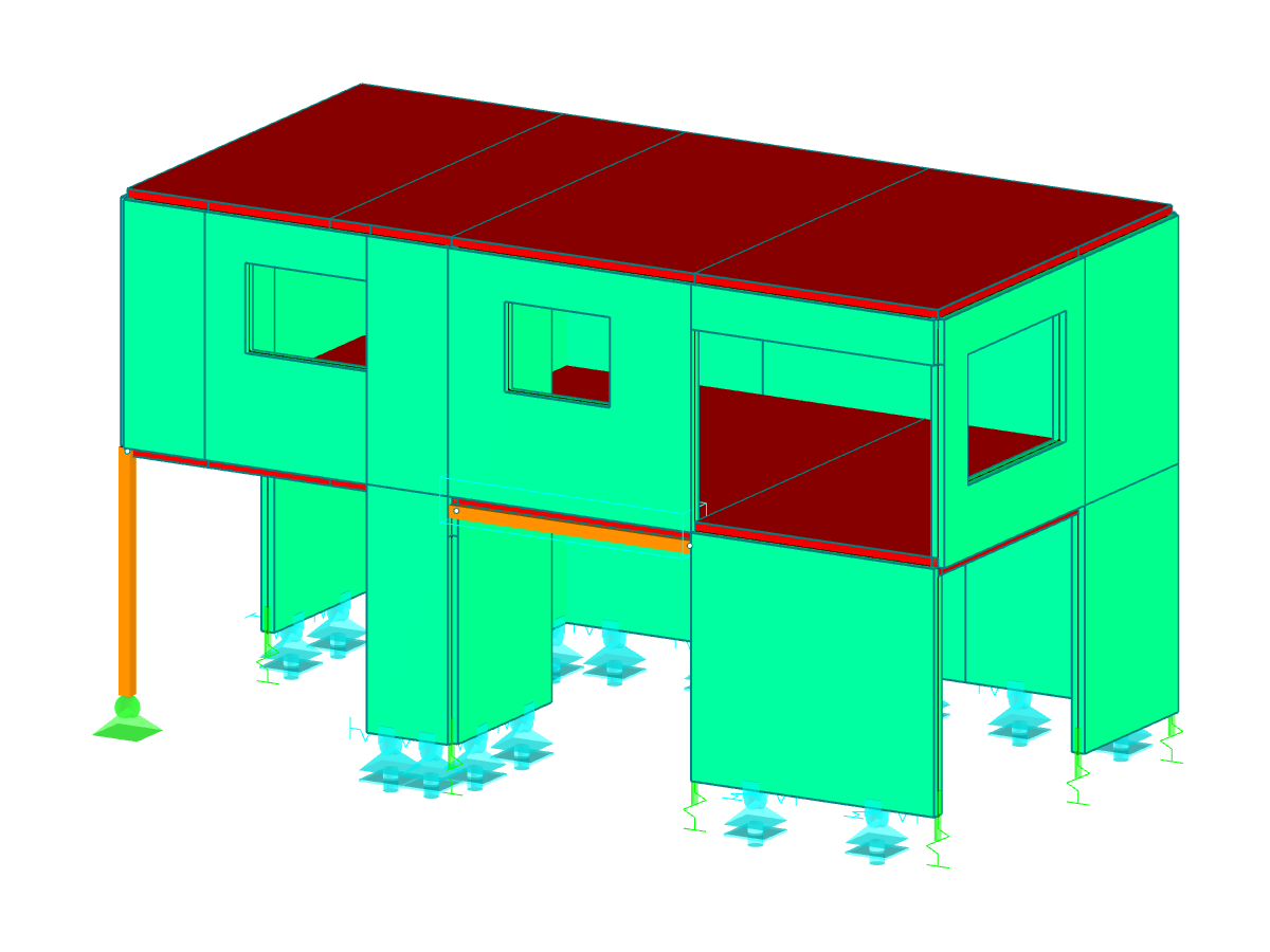 Estructura de madera contralaminada