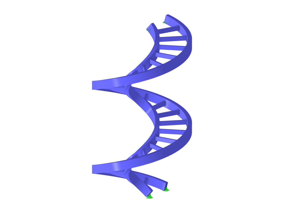 Modelo 003903 | Escalera de caracol