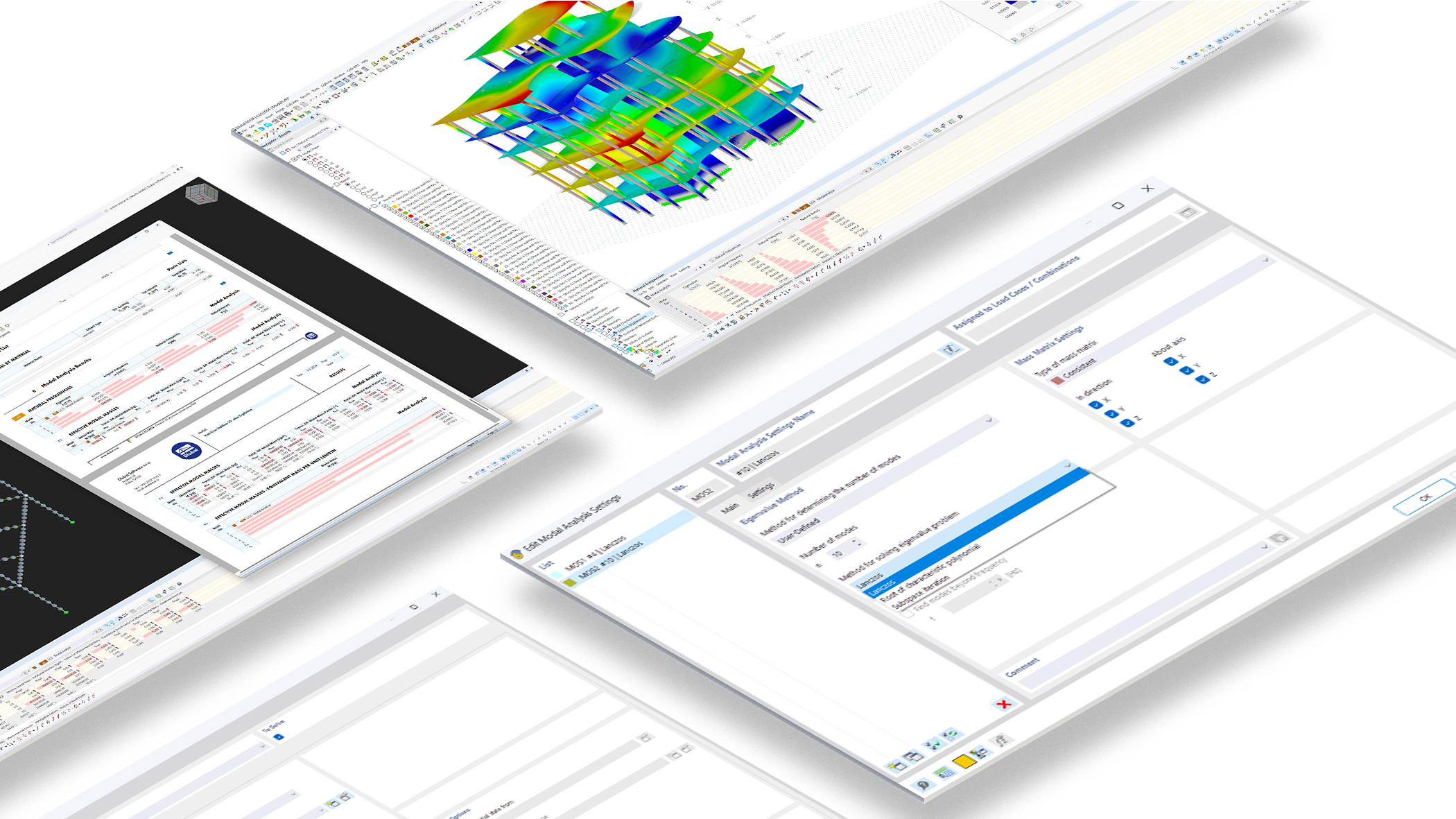 Banner C | Análisis modal para RFEM 6