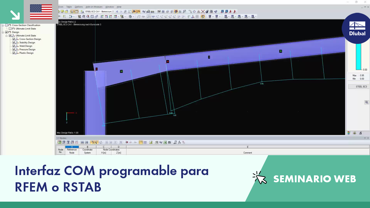 Interfaz COM programable para RFEM o RSTAB