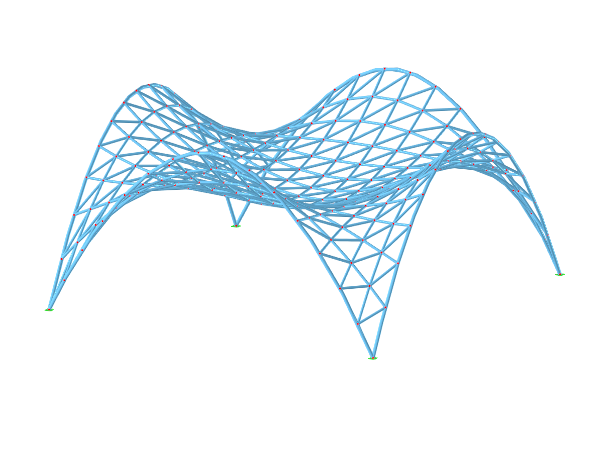 Modelo 004164 | Estructura de acero