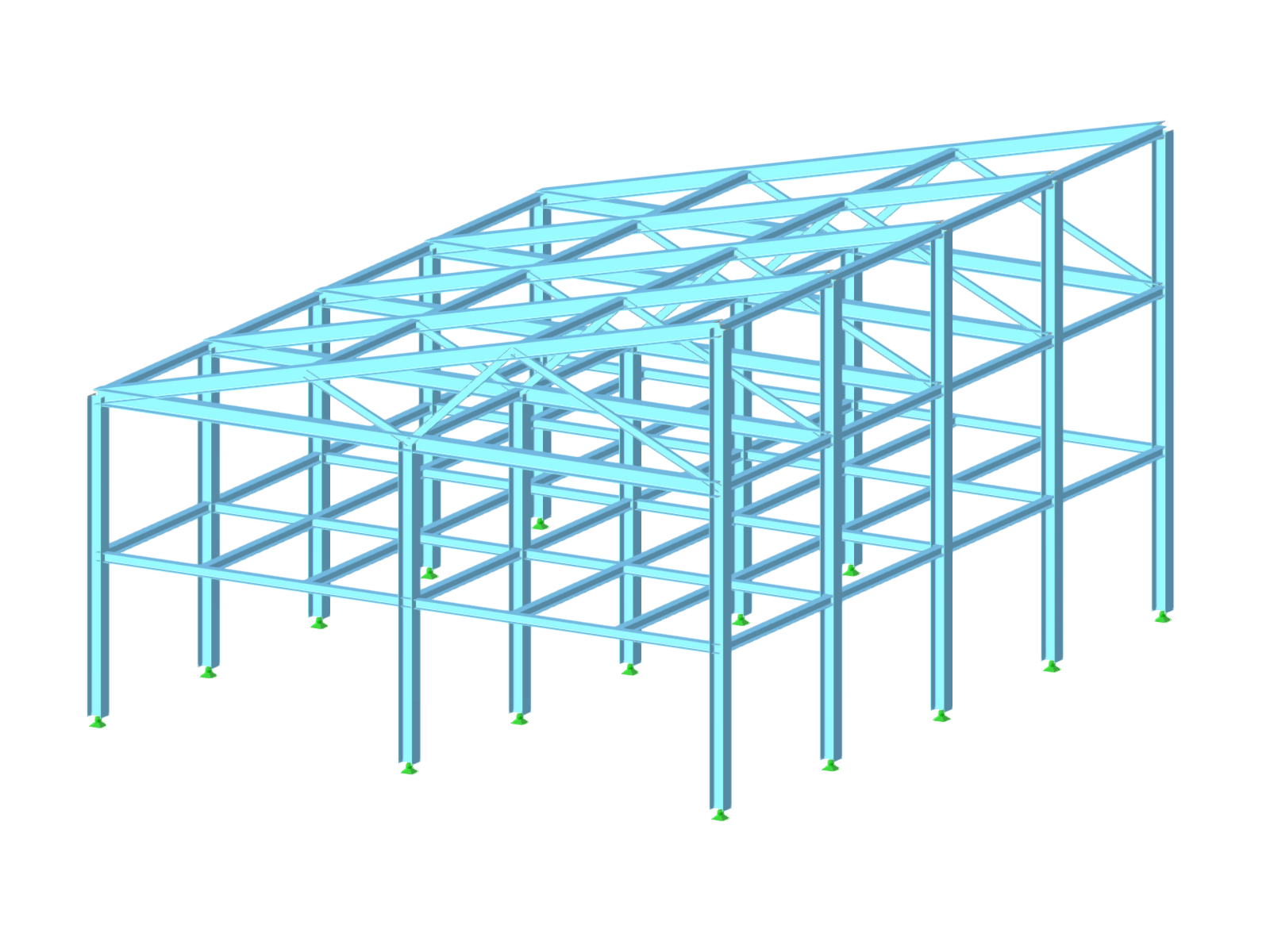 Modelo 004727 | Estructura de acero