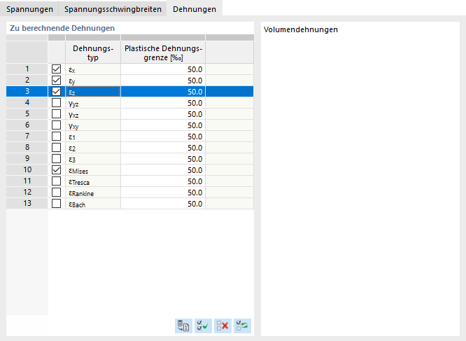 Cuadro de diálogo 'Configuración de sólido': Definición de deformaciones