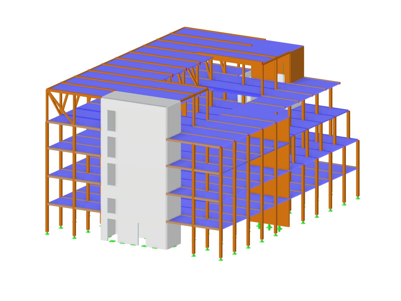 Modelo 004946 | Edificio de laboratorio en Garching, cerca de Múnich, Alemania