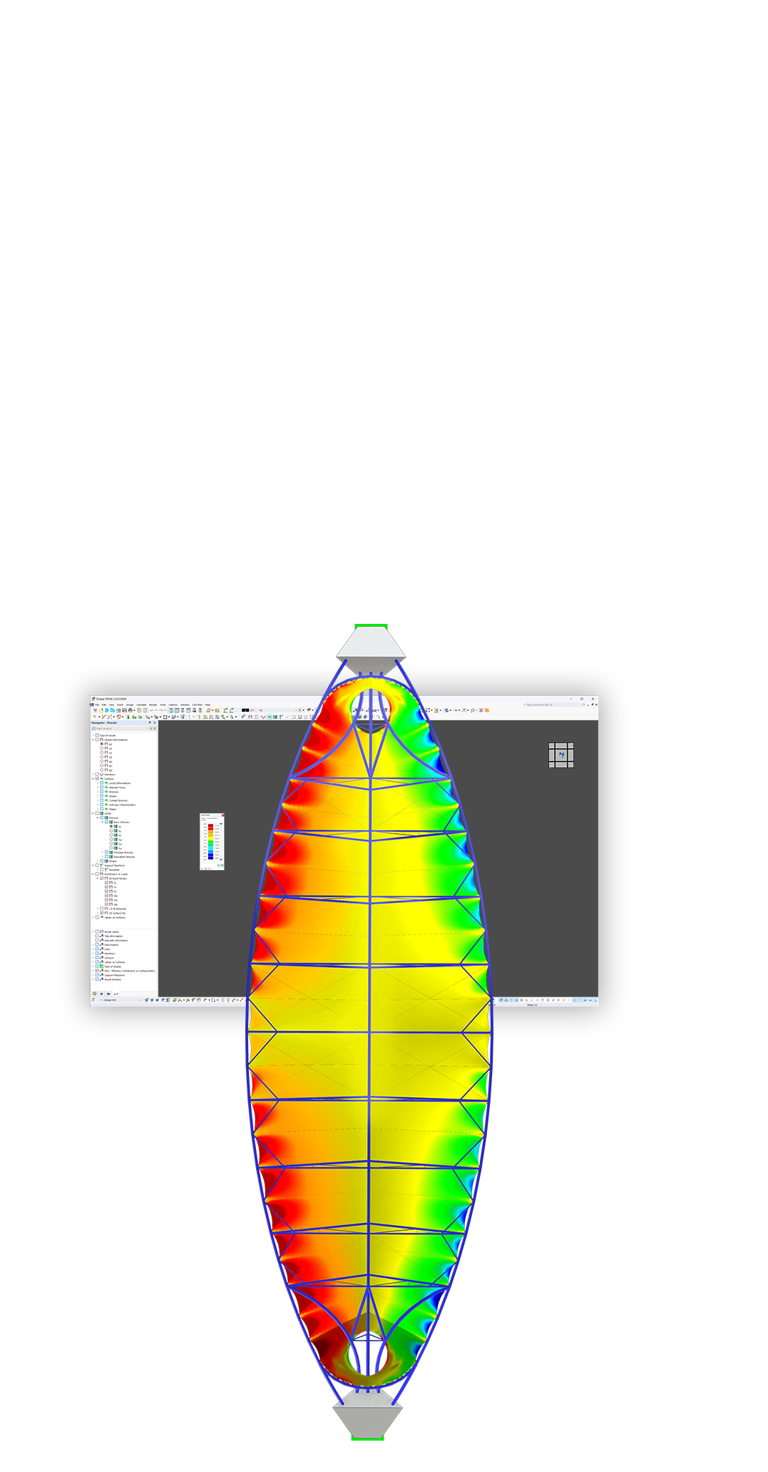 Software de análisis estructural | Modelo