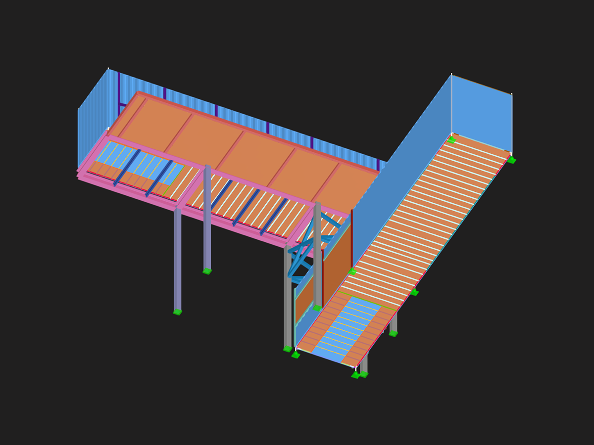 Estructura de contenedor