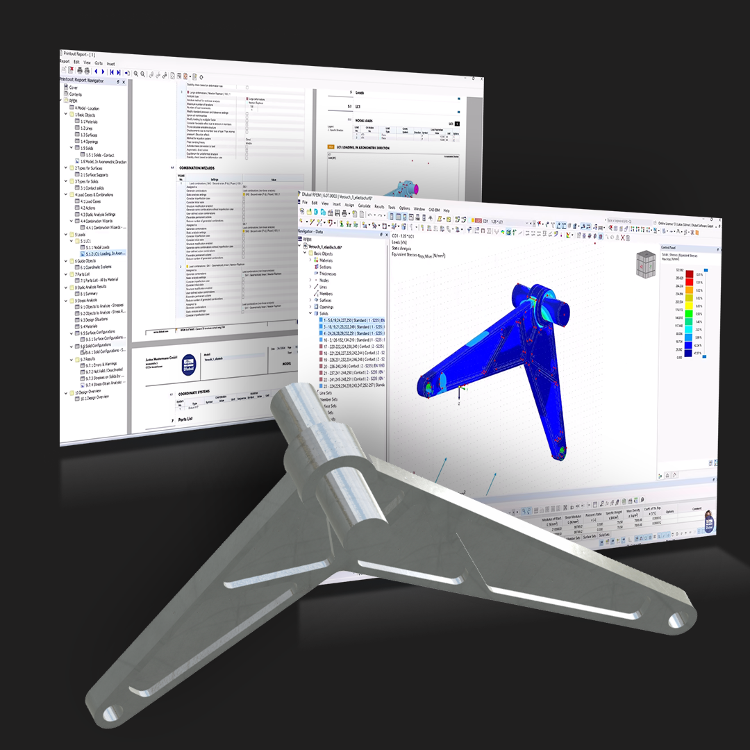 Seminario web grabado | Modelado y análisis de tensiones de modelos sólidos en RFEM 6 | Agosto de 2024