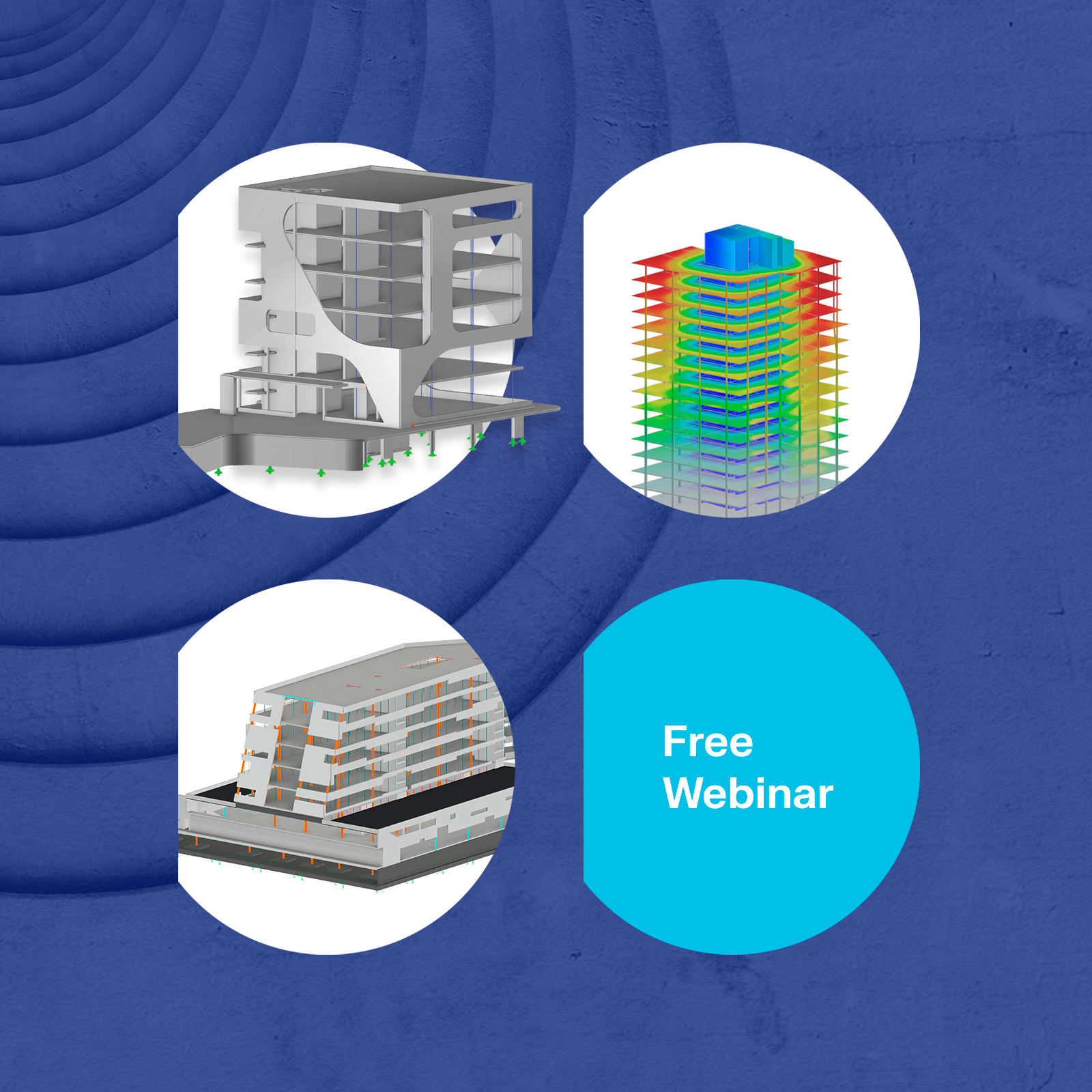 Diseño de edificios de hormigón según ACI 318-19 en RFEM 6 (Estados Unidos) | Social Media Post