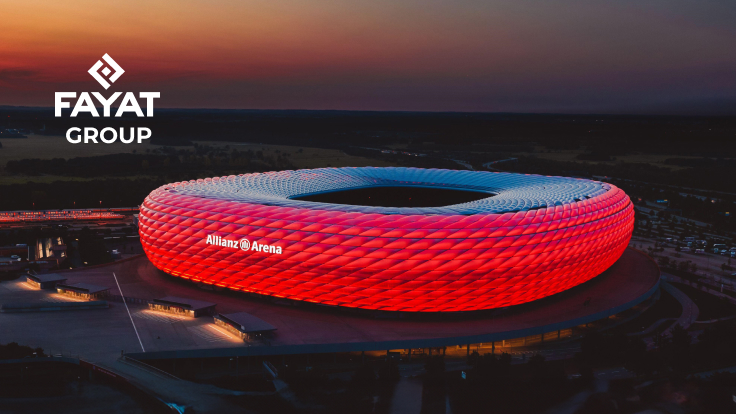 Nuestros clientes | Fachada del muro del Allianz Arena