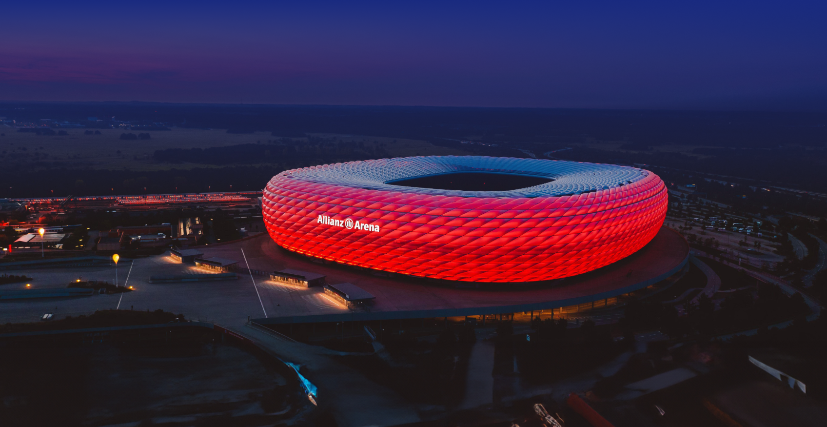 Nuestros clientes | Bandera principal del Allianz Arena