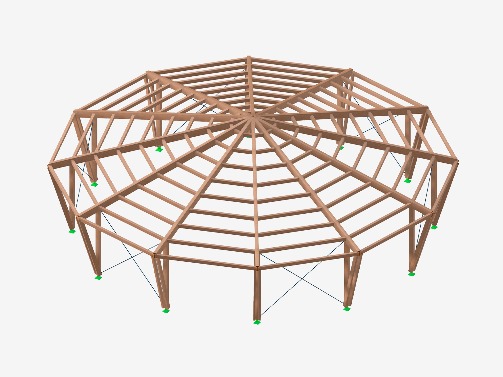 Estructura de madera