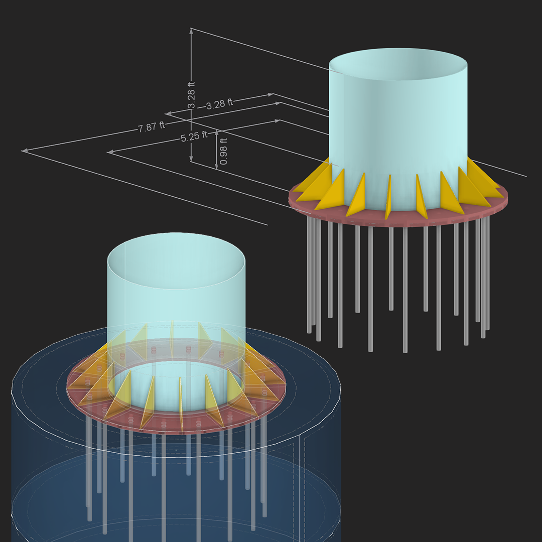 Modelo para descargar | Base de pilar